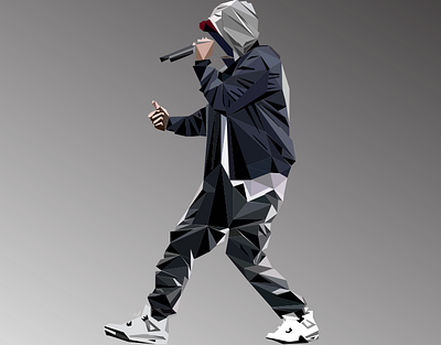 Eminem art design eminem illustration illustrator music art slim shady vector