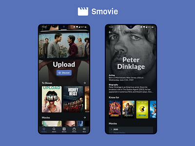 Smovie actor actors android app hulu imbd movie movie app movies mycanal netflix playstore react native reactjs series themoviedtb tv show tv show time tv shows