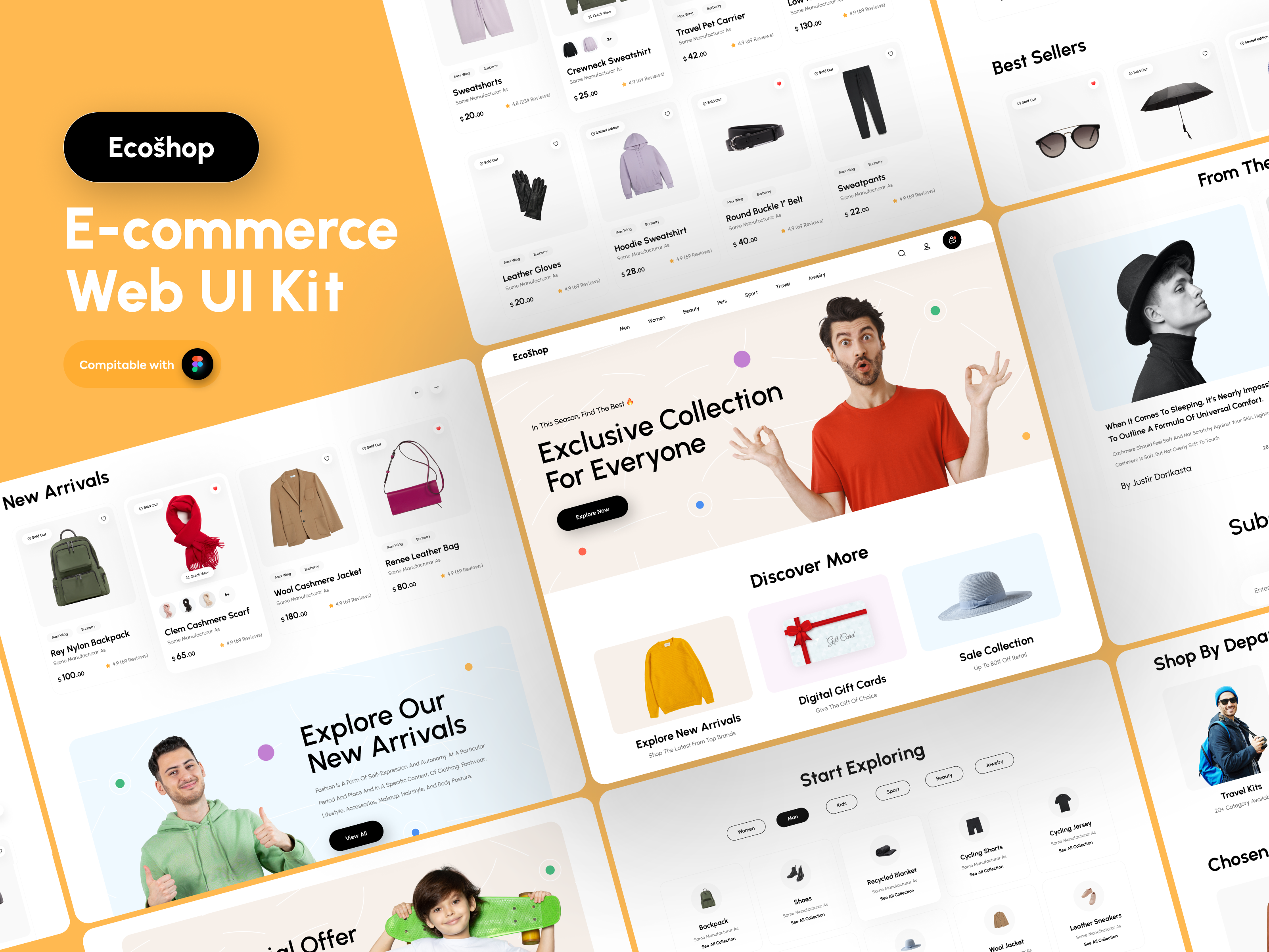 EcoShop Web UI Kit By Sajon For Orix Creative On Dribbble