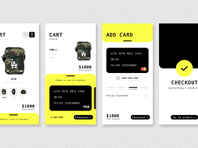 Daily UI :: Credit Card Checkout checkout credit card daily ui ui design