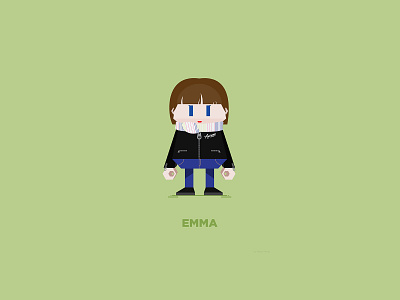 Emma illustration vector