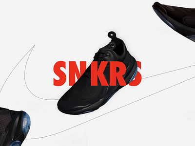 SNKRS Nike video illustrated interaction design animation application design branding design illustration interaction animation interaction design mobile motion motion design nike shoes promo promotional promotional design snkrs ui userinterface