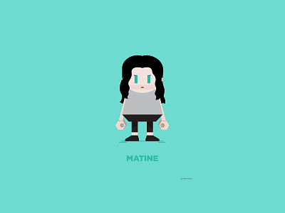 Matine illustration vector