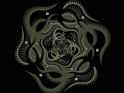 Kraken deep sea kraken symmetry tessellation