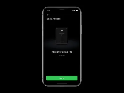 Easy Access Login Screen agriculture app design farming farmo minimal ui ux