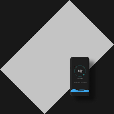 Countdown screen animation app branding countdown dark mode dark ui design figma figmadesign flat ui ux