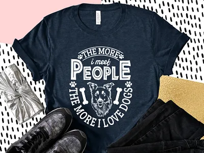 Dog T-shirt Design awesome creative funny t shirt shirt t shirt design t shirt design ideas t shirt design template tee typography typography t shirt design online vintage vintage design