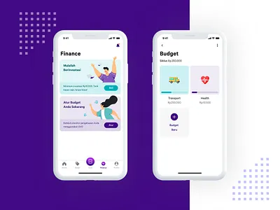 OVO Finance Redesign app banking budget dana fintech gofood gojek gojek design money monzo ovo payment paypal paytm revolut traveloka wallet wallet app