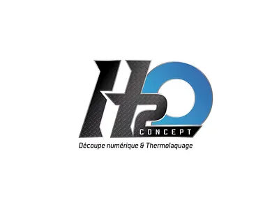 LOGO H2O CONCEPT logo logodesign logotype vector