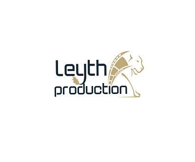 LOGO LEYTH PRODUCTION illustration logo logodesign logotype vector