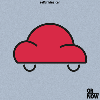 Selfdriving Car Logo Concept car car logo cloud dailylogochallenge design graphic graphic design graphic design graphicdesign graphics illustration visual
