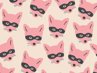 I was reading about Fantastic Mr Fox So I had to make a pattern! character digital illustration fox fresco fun illustration illustration art illustrations pattern pink procreate quirky surfacepatterndesign vector
