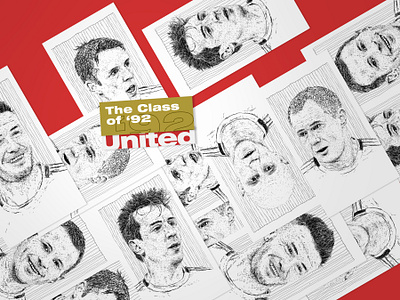 United Class branding digitaldrawing illustration layout