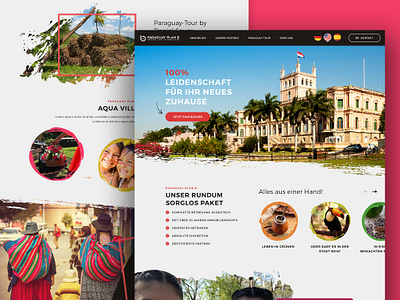 Travel Website for Paraguay Country best designer best outsourcing company brand management branding design homepage design india webdesign layout design outsourcing services responsive design ui ux web web design web design agency website website design website design company website designer website designing
