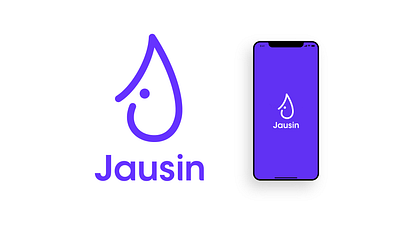 Jausin logo design app brand branding design identity illustrator logo logotipo logotipo do designer movil