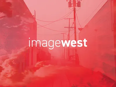 Imagewest Case Study branding design identity identity design illustration logo poster red