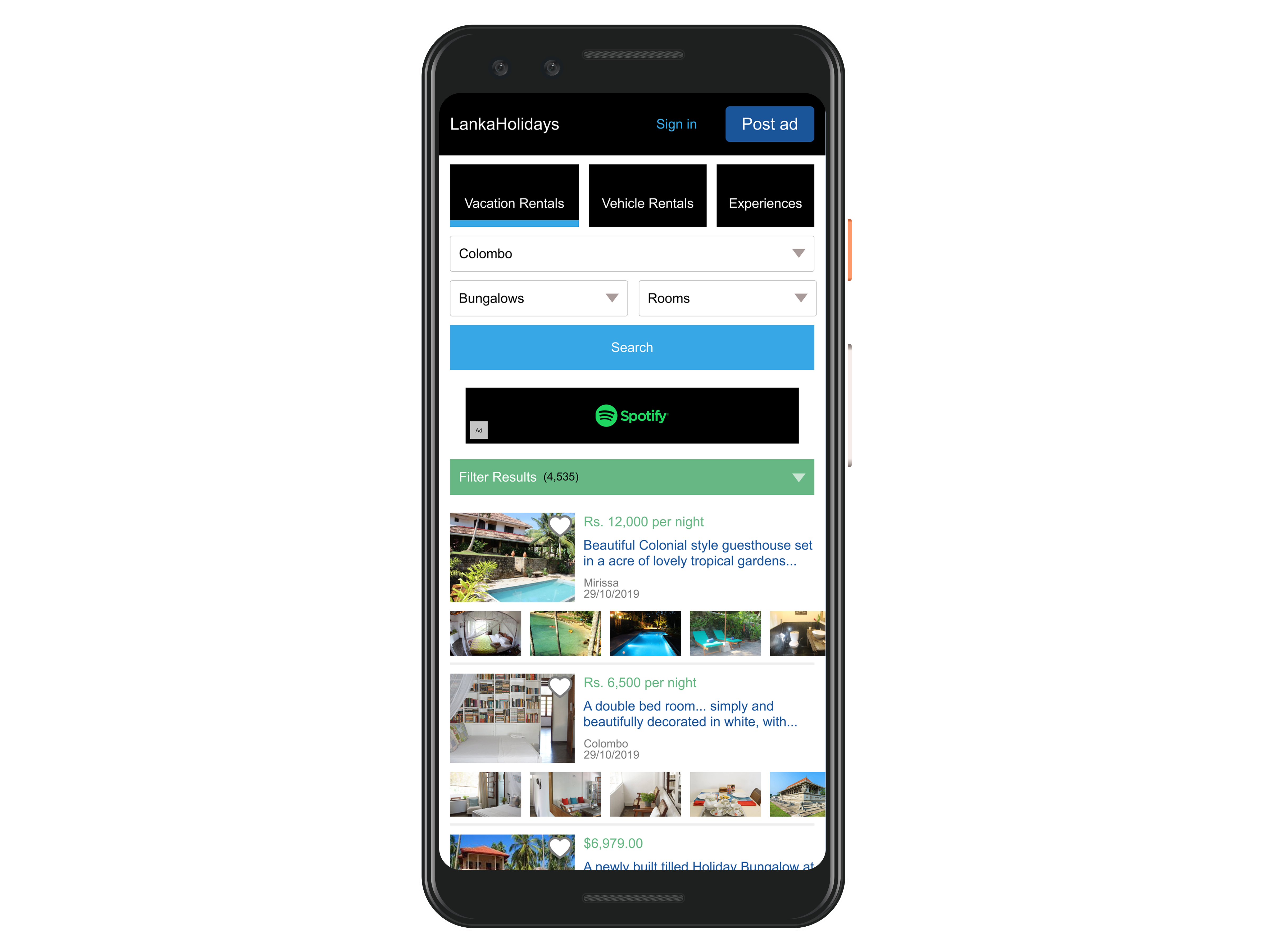 LankaHolidays Website Redesign mobile design travel vacation web web design website website design website redesign