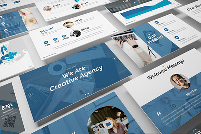 Dior - Agency Powerpoint Template accounting agency business business card business presentation finance investor lookbook pitchdeck powerpoint template presentation simple