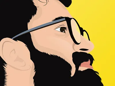 Vector potrait design illustration