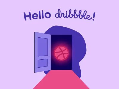 And so it begins... flat illustration logo minimal vector