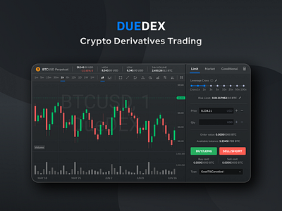 Crypto Derivatives Trading | DueDEX bitcoin bitcoin exchange btc chart crypto crypto app crypto exchange crypto trading crypto ui cryptocurrency cryptocurrency dashboard cryptocurrency exchange cryptocurrency trading dark ui finance trading trading platform ux uxui
