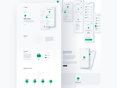 Colin - Behance Case Study app design assistant case study chat chatbot design sprint presales profile speech recognition team ui
