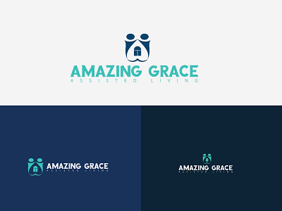 AMAZING GRACE LOGO 3d logo abstract logo brand identity branding and identity branding concept branding design company brand logo company logo grid logo illustration logo logo design logodesign minimalist logo minimalist logo design natural logo trendy logo typhography ui unused