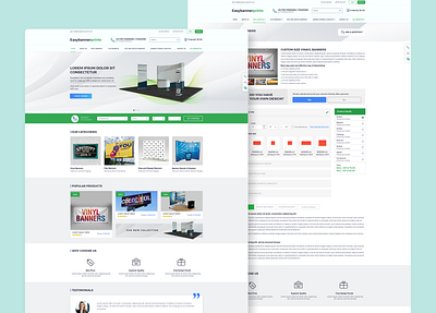 Easy Print Website Design banner design creative design latest design ui design website design
