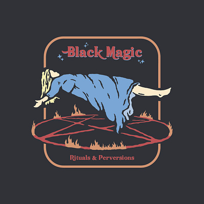 Black Magic Rituals & Perversions art artwork badge design designforsale illustration logo tshirtdesign vector vektor vintagedesign