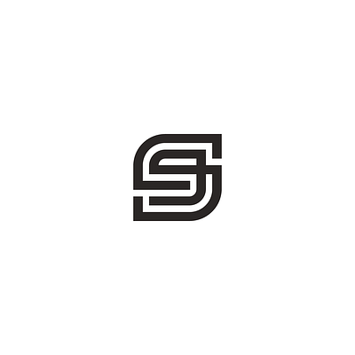 s9 9 9s geometric logo monogram s s9 simple symbol vector