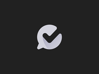 Chat monogram concept brand branding brandmark chat identity logo logo design logotype mark monogram symbol
