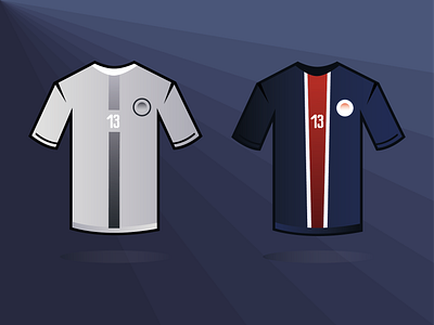 ⚽ Soccer Jersey PSG 🔥 FREEBIE design football freebie graphic illustration ivanovic dejan jersey ligue 1 paris paris saint germain psg soccer sport vector