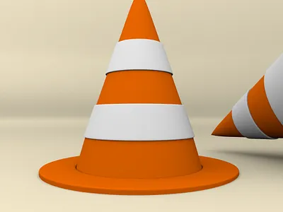 VLC 3d 3d artist 3dlogo 3dvlc icon logo