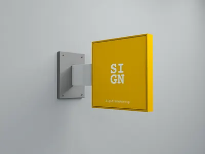 Sign Mockup design mockup mockup design mockup psd mockup template render shop sign