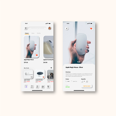 online shop neumorphism app design illustration minimalist neumorphism online online shopping product shop ui ux