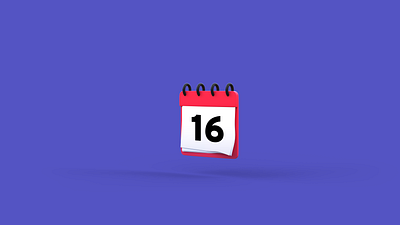 What date is today? 3d blender icon icondesign octane render ui webdesign