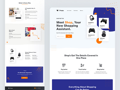 Online Shop Landing Page buy online design ecommerce landing landingpage madeinwebflow online shop online store product shop shopify store ui ux web web design webdesign webflow webflow ecommerce website woocommerce