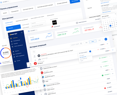 Finance Management service - Dashboard accounting app design b2b budget dashboad finance finance app financial services fintech income interface invoice startup transactions ui ux web app