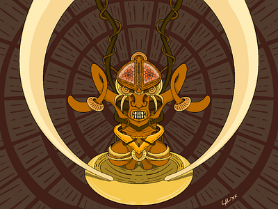 NO.23 design illustrator monkey procreate