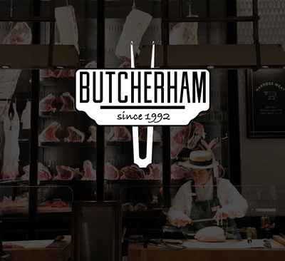 Butcherham #dribbbleweeklywarmup