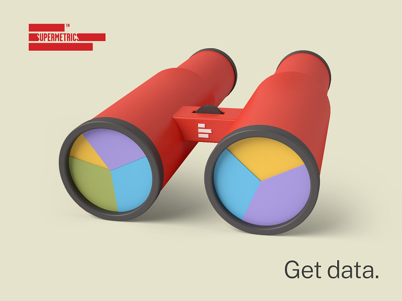 super binoculars 3d art 3dmodeling binoculars data connectors dataviz