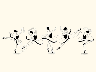 Ballerinas ballerina cute illustration dancer dancer illustration dancers design digital illustration flat illustration flat illustrations flat illustrator illustration illustration art illustration design illustrations illustrator line art line illustration line illustrations linework simple illustration