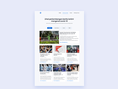 #Exploration - Landingpage News Covid-19 Information Website article blog clean coronavirus covid 19 landingpage ui design uidesign uiux ux ux design website website design website designer