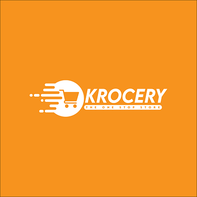 Krocery Logo Concept adobe illustrator branding design flat icon illustration illustrator logo typography vector