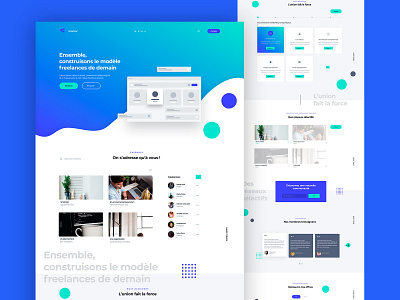 WEBDESIGN - SMARTEAZ branding design figma freelancer icon identity illustration interface landingpage logo mark marks sketch symbol ui ux webdesign xd