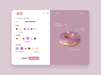Daily UI 033 - Customize product customize customize product daily ui dailyui dailyui033 dailyuichallenge design product page ui ui ux ui design ux web