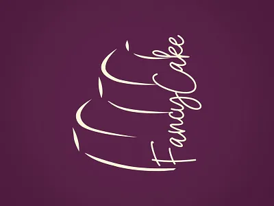 Logo bakery cake design designer fancy illustrator logo photoshop