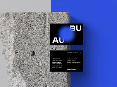 Aurora Bureau architecture branding business card