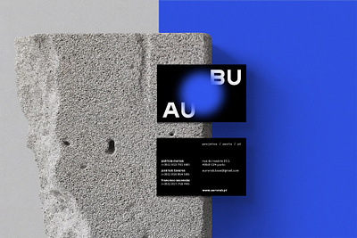 Aurora Bureau architecture branding business card