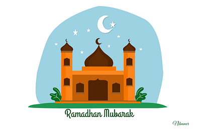 ramadhan illustrations mosque muslim ramadhan